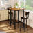 Bellefont 2 - Person Four Leg Dining Set-1549392329-1549392328-1549392335
