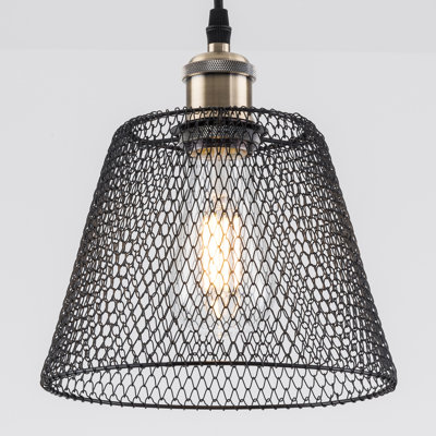 16cm H Metal Bell Lamp Shade ( Screw On )