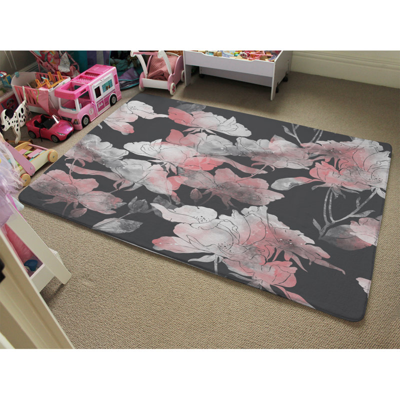 Goddard Floral Shag Area Rug, Rectangle 160 x 230cm