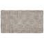Table basse Leominster Classic, en bois massif avec texture en rotin Kubu blanchi pour la maison et le bureau