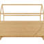 Lit simple avec lumières à DEL et rangement pour vêtements - Compartiments fonctionnels pour chambre à coucher moderne-1263551943