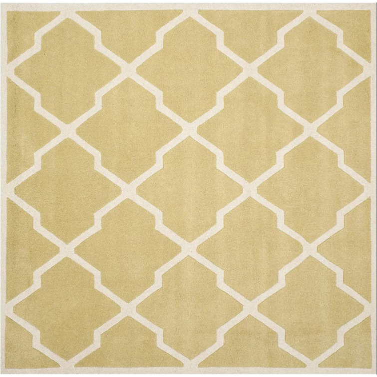 Carolene Hand Tufted Wool Geometric Rug