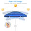 Parasol de plage 79 po-72273808