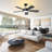 Ayan 46" W Dimmable LED Ceiling Fan-106907616