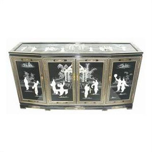 Buffet de huit langues asiatiques ladies Helms