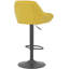 Kenery Swivel Upholstered Adjustable Height Counter Stool with Metal Frame-1523720443
