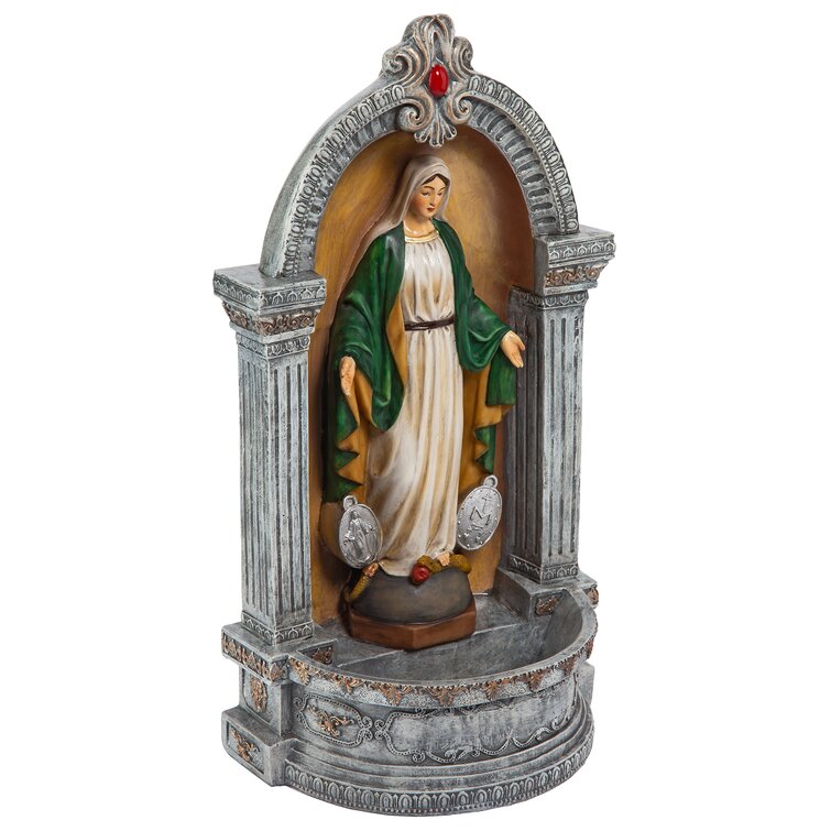 Design Toscano Virgin Mary The Blessed Mother of The Immaculate Conception Garden Statue