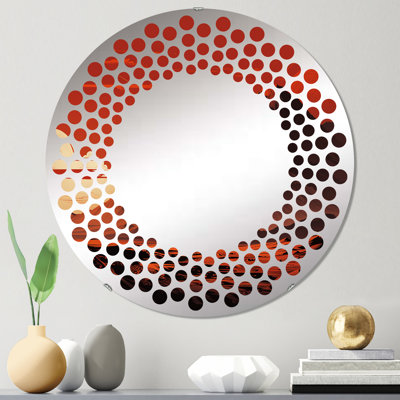 Miroir mural rond