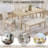 6 Piece Dining Table Set With Bench