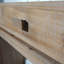 Console 47 pouces en bois rustique pour hall d'entrée et couloir avec 3 tiroirs | Idée de cadeau