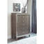 Commode de rangement à 5 tiroirs Grayglam