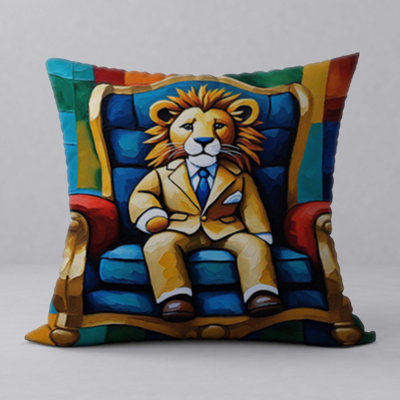  Coussin abstrait réversible Abstract