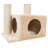 TRIXIE Valencia 28" Cat Tree, 3-Level Cat Tower, Sisal Scratching Posts, Plush Condo and Platforms, Dangling Cat Toy-866947100
