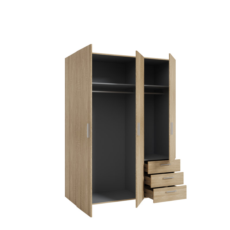 Raylynn Manufactured Wood Wardrobe