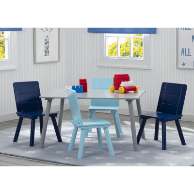 Kids Rectangular Play / Activity Table Chair Set by Delta Children