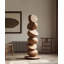 Ornement de sculpture en bois massif