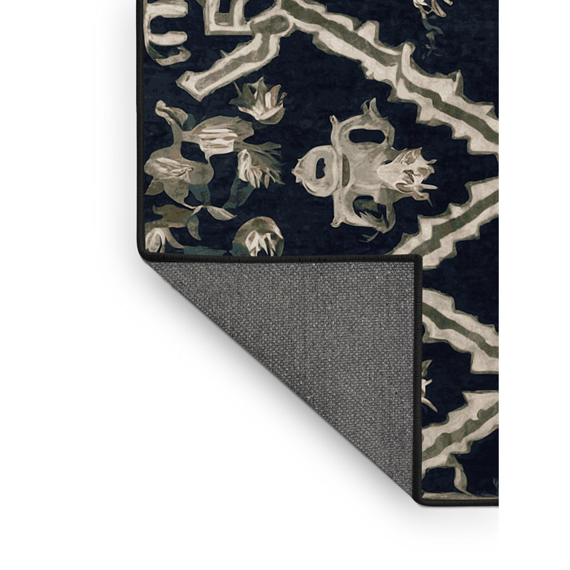 Silky Soft Plush Gray Area Rug, Square 6'