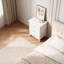 Table de chevet 3 tiroirs blanche