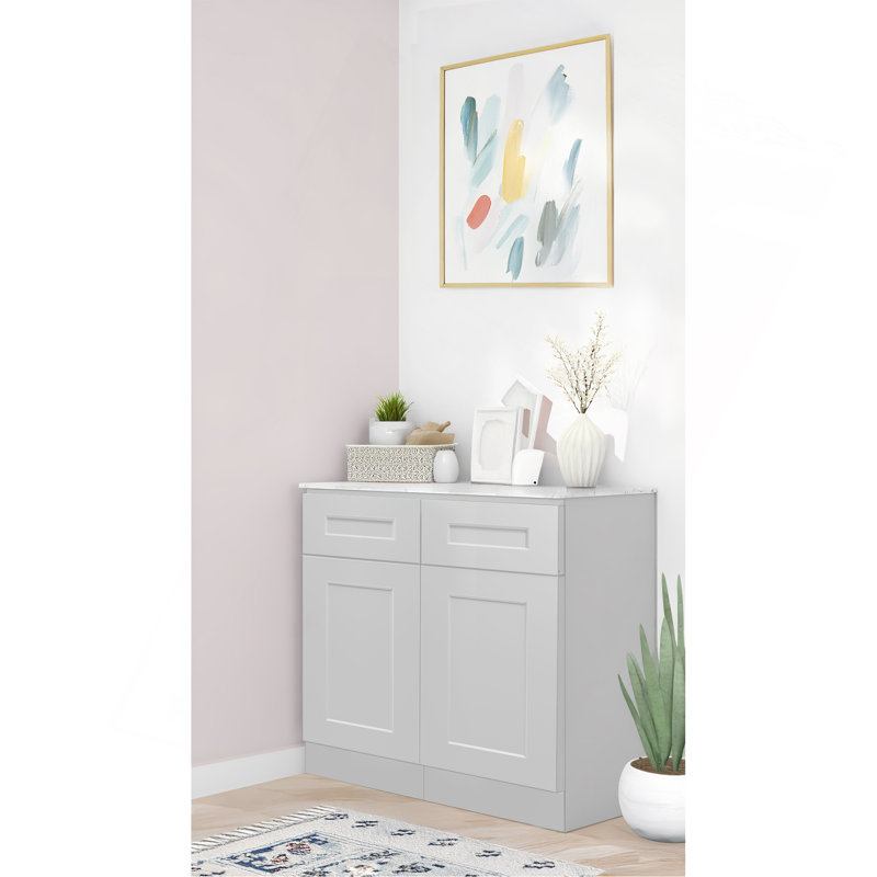Armoire double Shaker, Gray