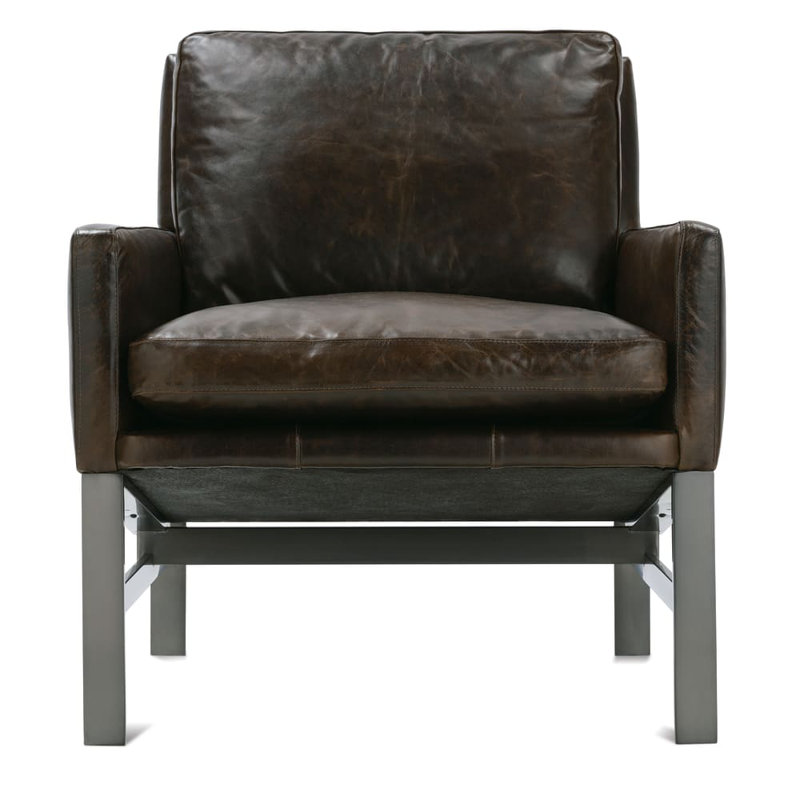 Leather Chair, Bark (KL232-80), Umber