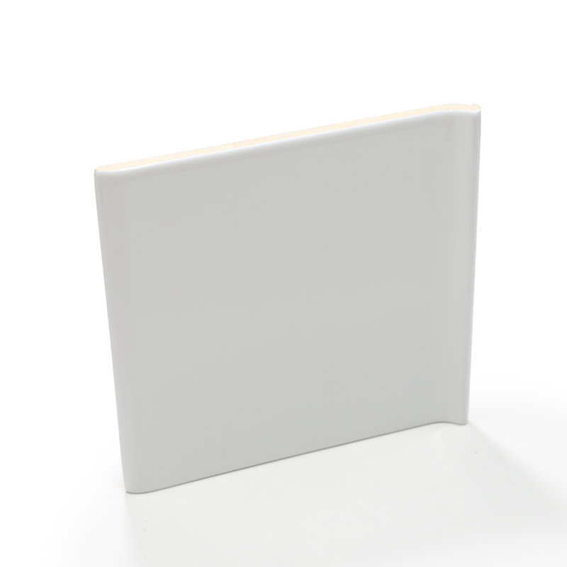 Carrelage blanc lustré 6 "x 6" Shades