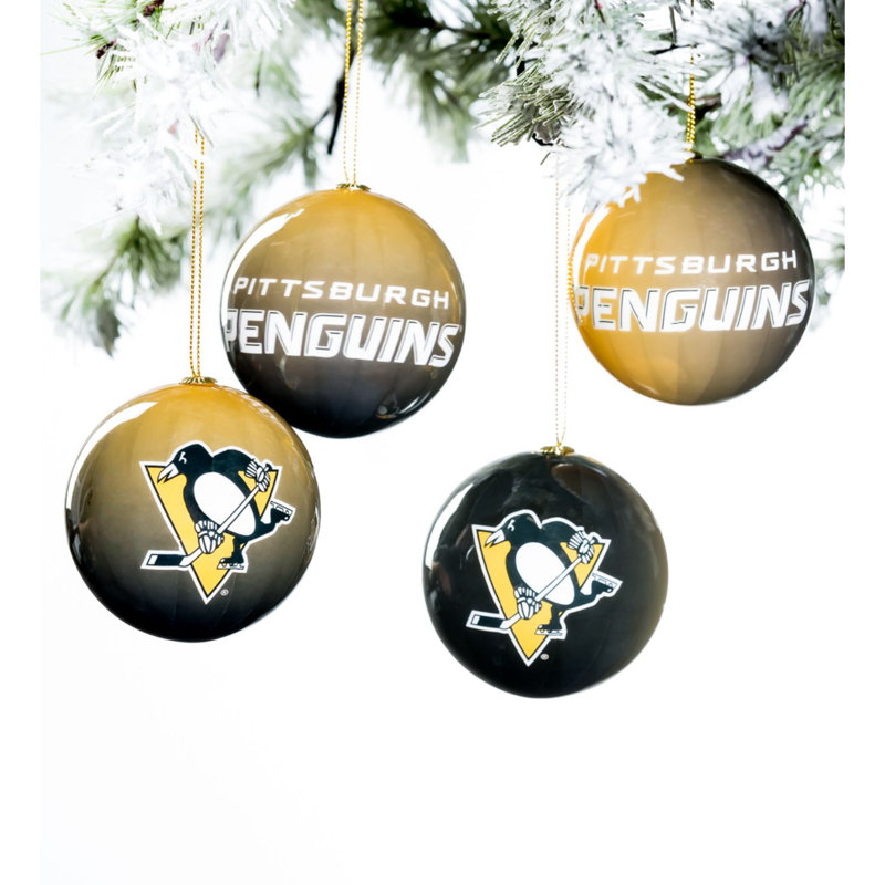 Ensemble d'ornement 12 pièces NHL, Pittsburgh Penguins