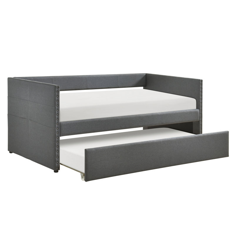 Lit de jour Modern, Gris foncé