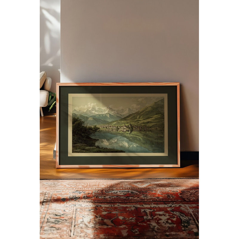 Peinture décorative encadrée