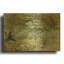 «River Bank In Springtime» par Vincent Van Gogh, art mural en métal doré, 16 po x 12 po-134368248