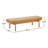 Aime 56" Linen Upholstered Bench