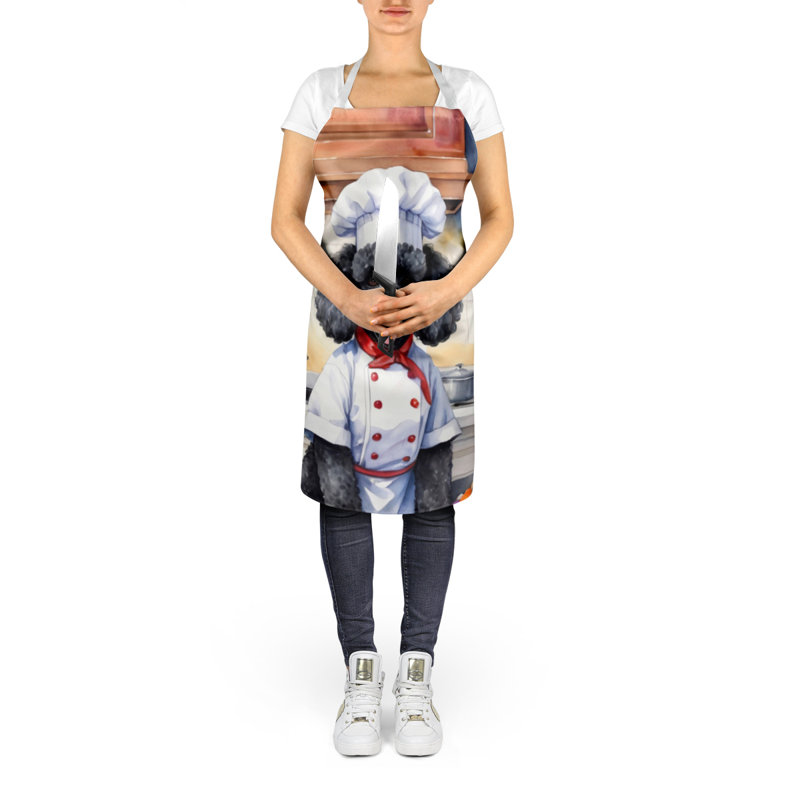 No Pattern Bib Apron