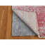 Tapis de couloir rose nouvel âge en soie 2 pi 5 po x 15 pi 7 po Arnoult