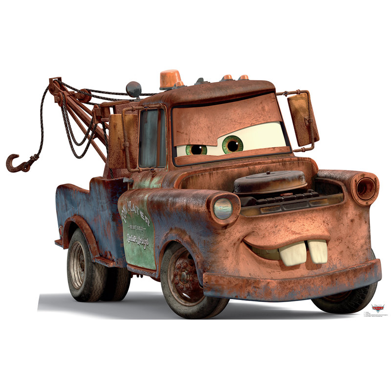 Life-Size Mater Disney Pixar Cars Cardboard Standup