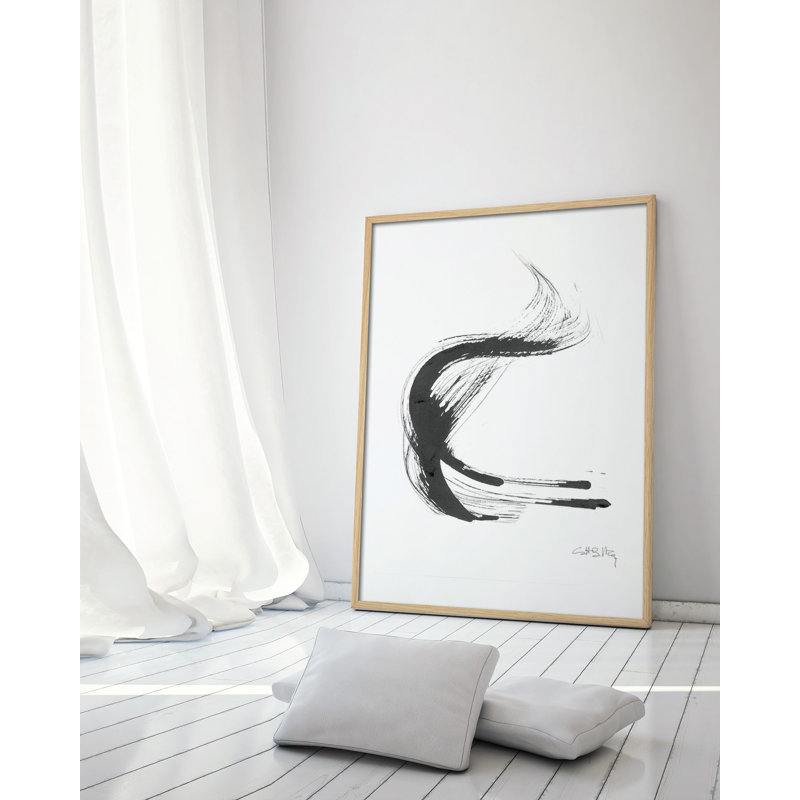 Wind by Marta Castet-Bellocq - Single Picture Frame Painting, 122cm H x 82cm W x 3cm D
