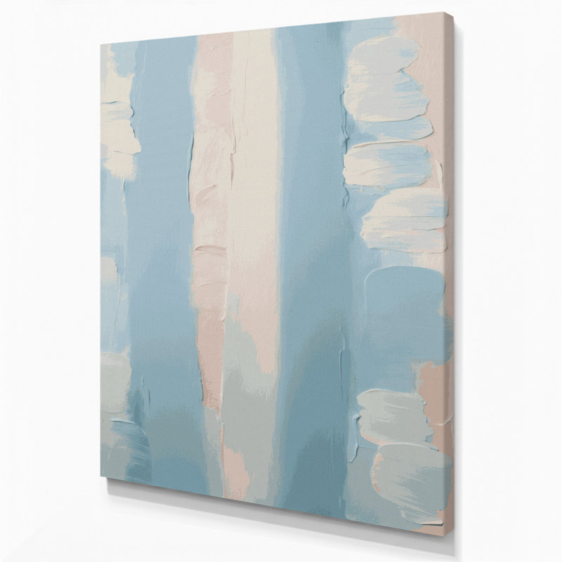 «Abstract Color Field 25», art mural sur toile grise, H 20 po x l 16 po