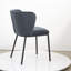 4 - Person Phil Engineered Marble Dining Set with Fabric Upholstered Seats