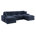 Chenille bleu foncé