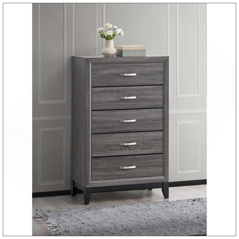 Coffre Glasgow G04305-CH, gris, Gris