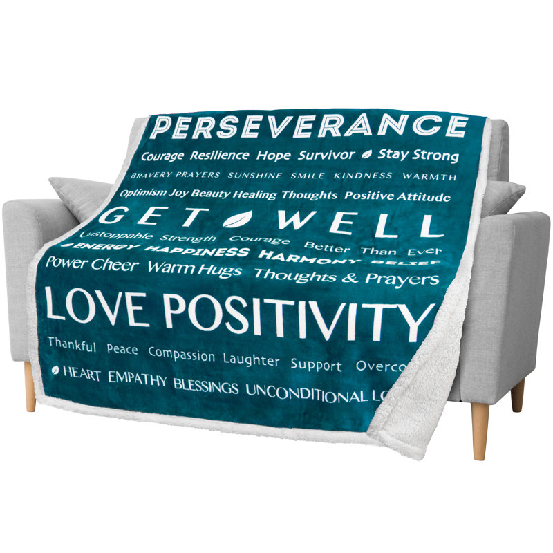 Hand Woven Throw Blanket, Teal