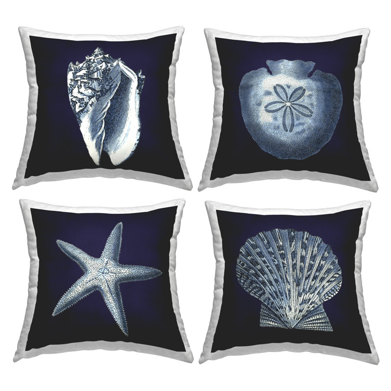 Coussin 4 pièces Nautical