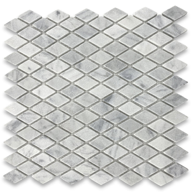 12" x 12" Marble Grid Mosaic Wall & Floor Tile