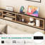 Base de lit plateforme avec station de charge, tête et pied de lit rembourrés, lattes en métal pour le support du matelas, aucun sommier requis-210394280