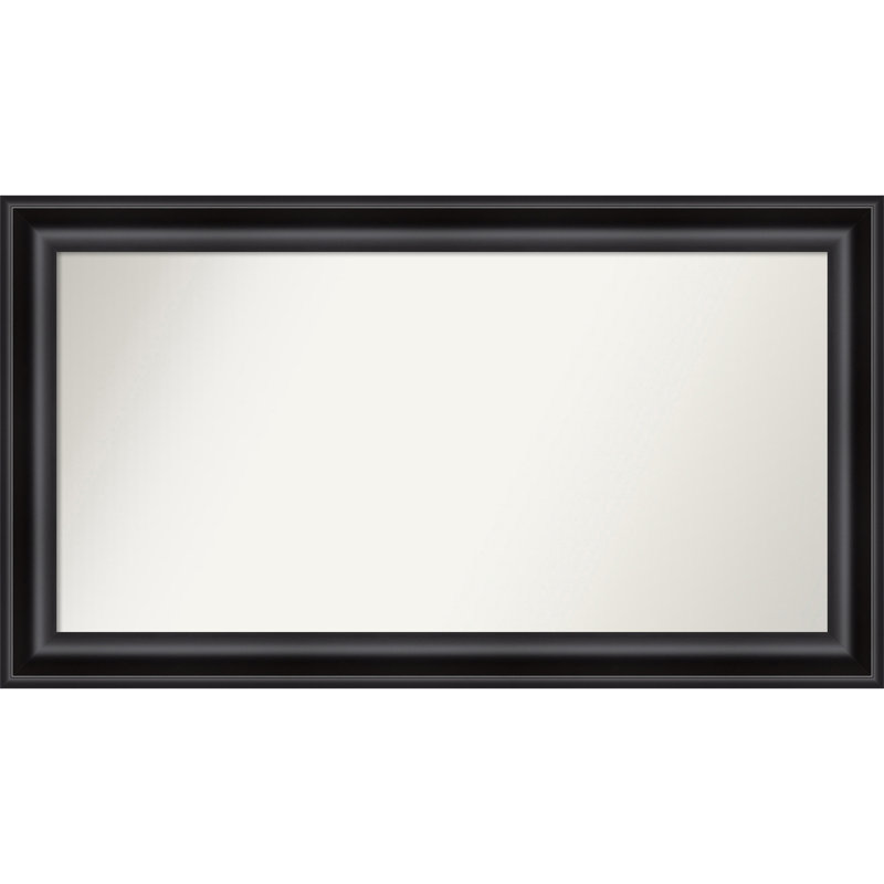 Miroir d'appoint mural en plastique Churchton, 27,75 po x 49,75 po