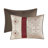 Queen Size Comforter - Red With 100% Shell Decorative Pillows & Platform-118022660-118022658