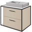Aquagrande 18.5'' L Bathroom Sink-1208464128