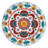 Mikasa Painted Medallion 9 In. Salad Plates