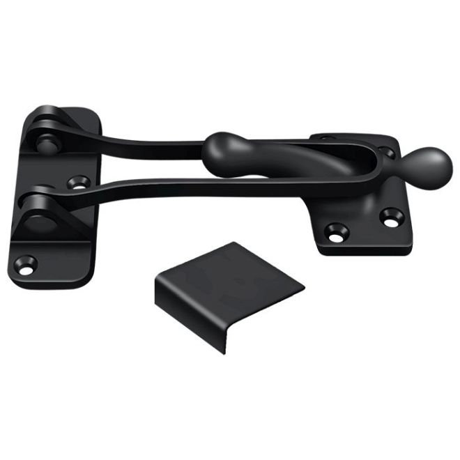 Barrière de porte 5 "Deltana DG525U19, Peinture noire