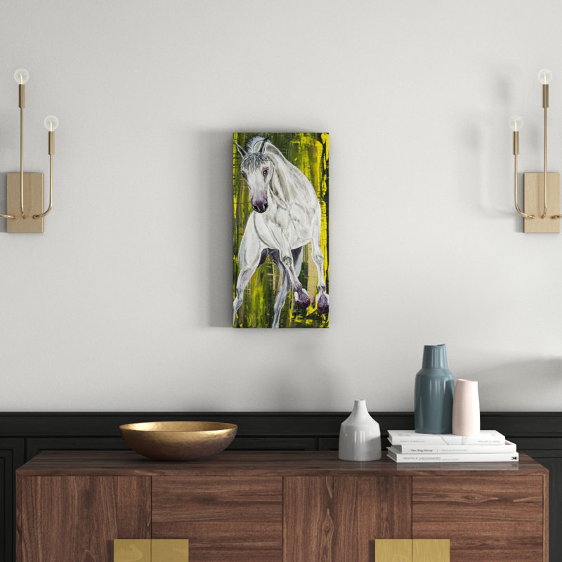 France Gilbert - Wrapped Canvas Painting, 61cm H x 30cm W x 3.81cm D