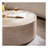 31.5'' Round Coffee Table With Mars Pattern For Living Room, Modern Drum Circle  Coffee Table For Living Room, No Need Assembly (Mars Pattern)