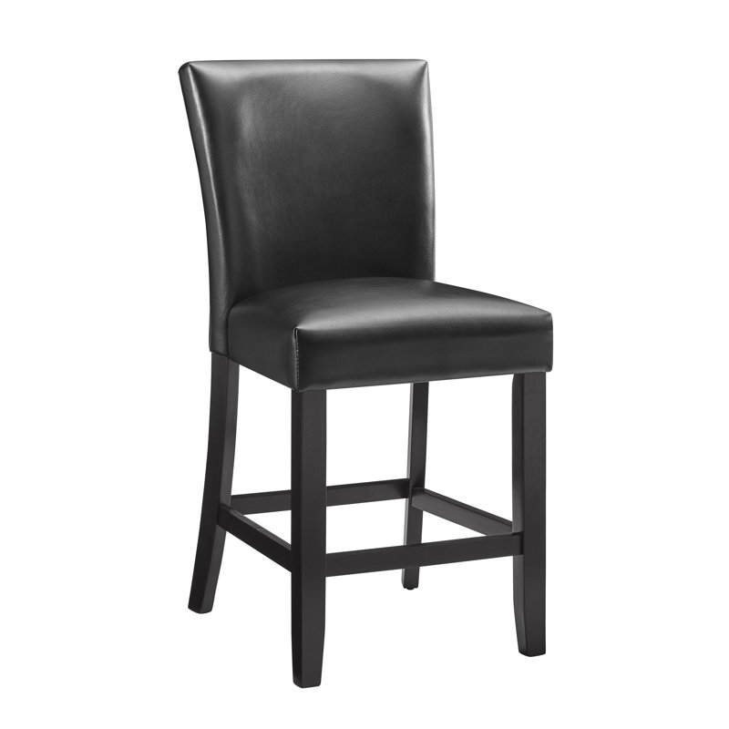 Napoli Upholstered Counter Stool with Metal Frame